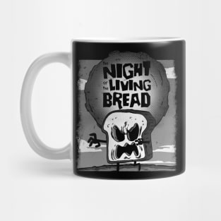 The night of the living bread...retrô Mug